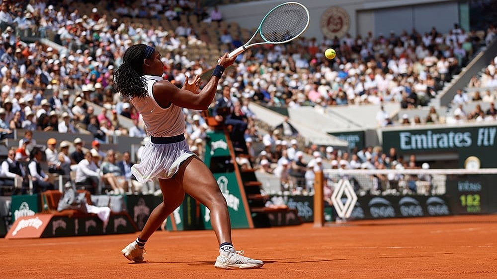File : Coco Gauff at Roland Garros 2024. 